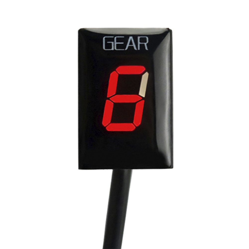LED EFI Motorcycle Gear Indicator Red For Kawasaki ZX-6R 6RR