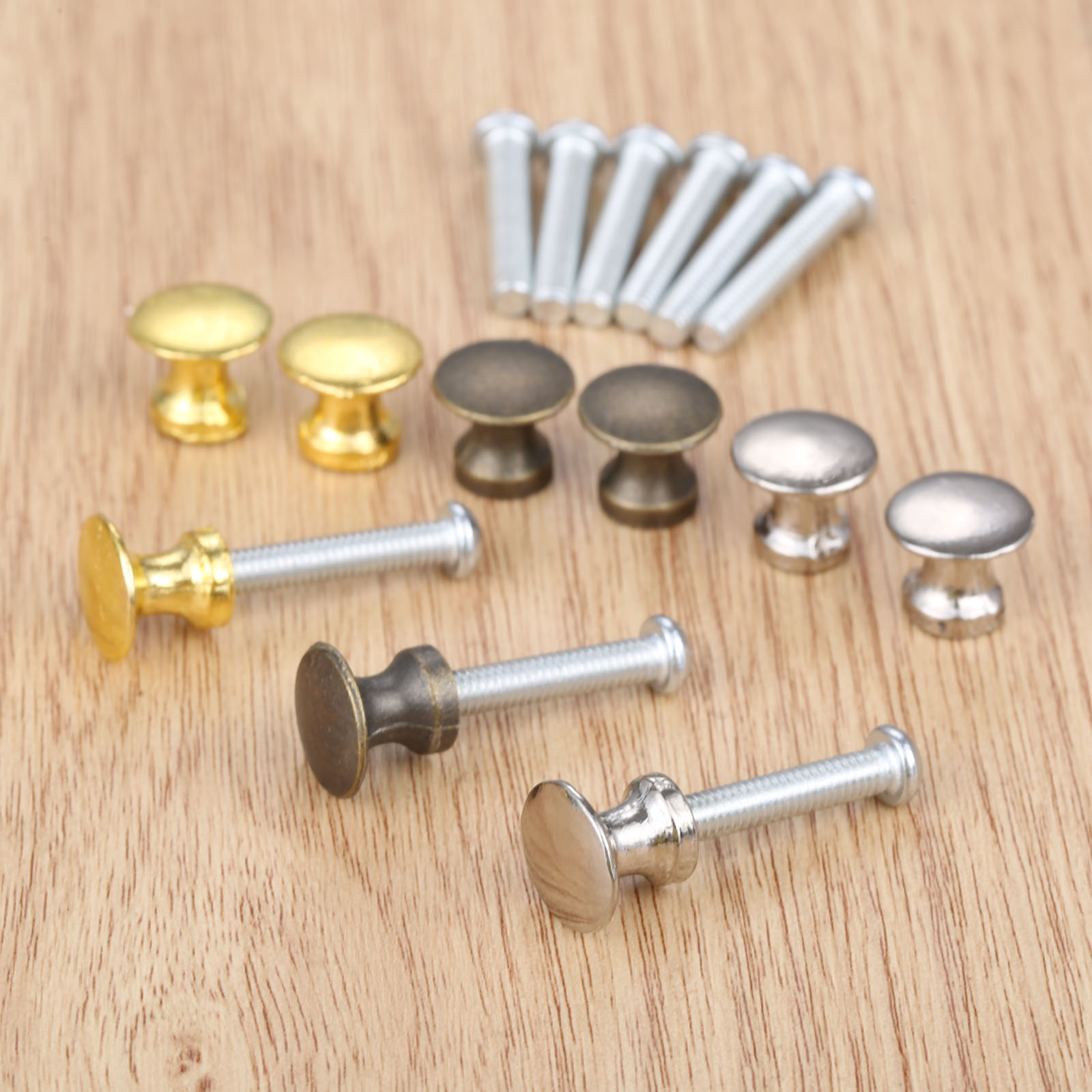 5Pcs Mini Decorative Jewelry Chest Box Closet Drawer Pull Knob